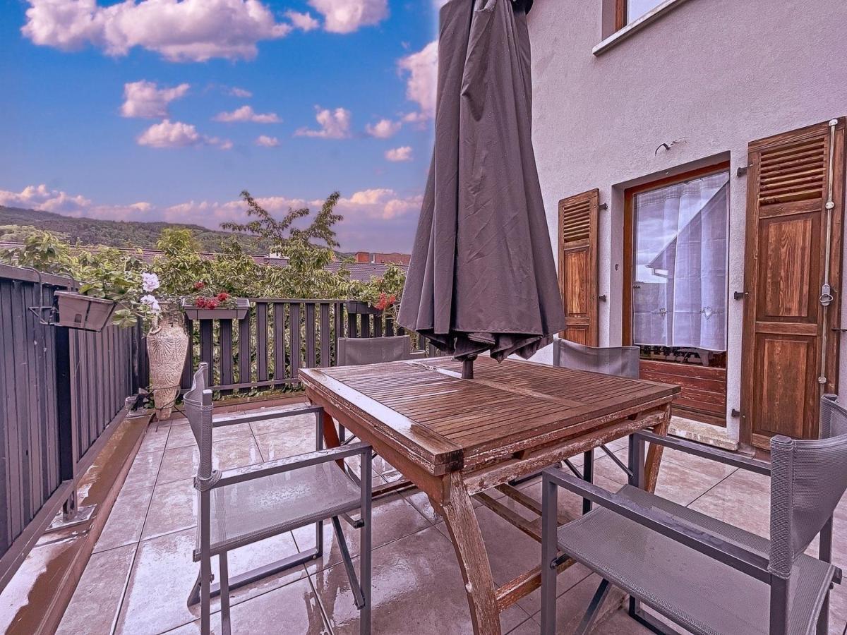 Appartement 2 Chambres Au Coeur Du Vignoble Avec Terrasse รีควีร์ ภายนอก รูปภาพ